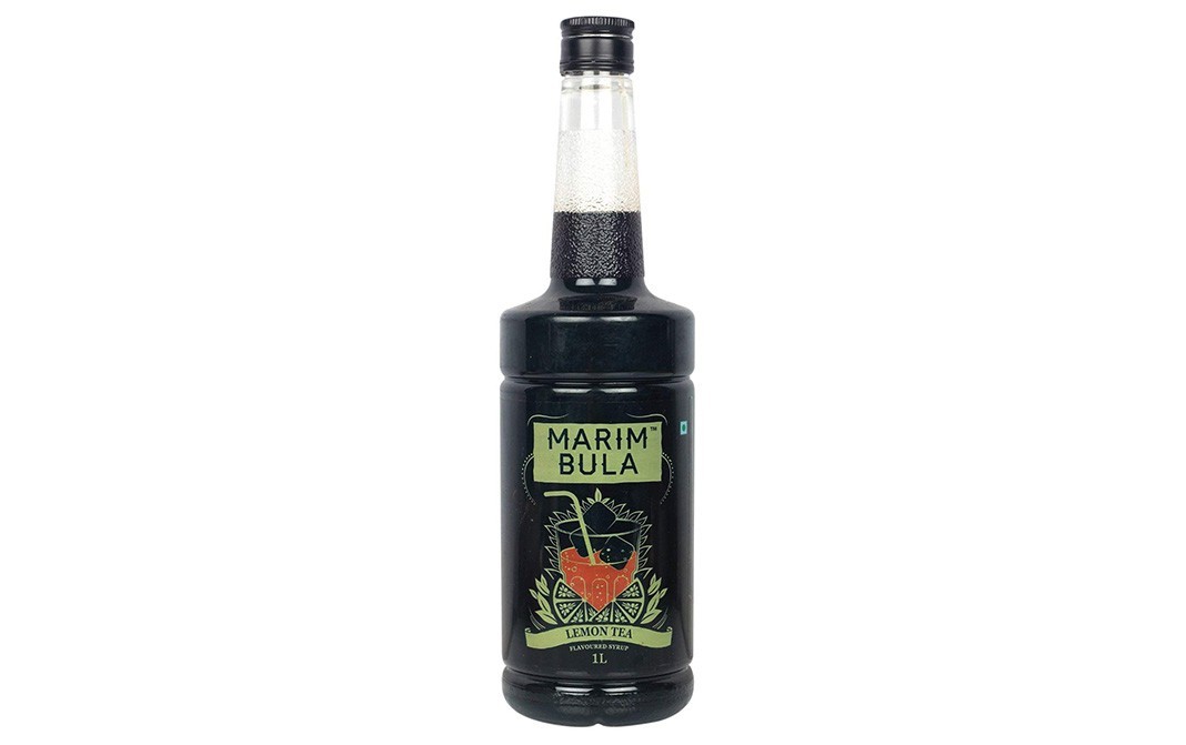 Marim Bula Lemon Tea Flavoured Syrup   Bottle  1 litre